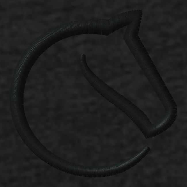 black lichess logo