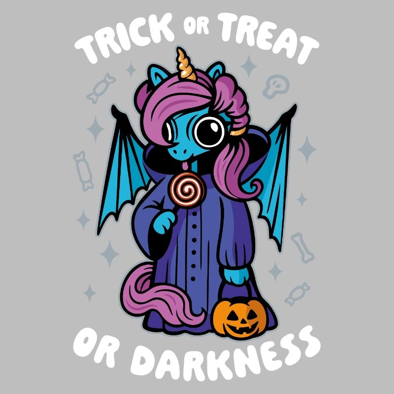 Dunkles süßes Einhorn - Süßes oder Saures oder Dunkelheit