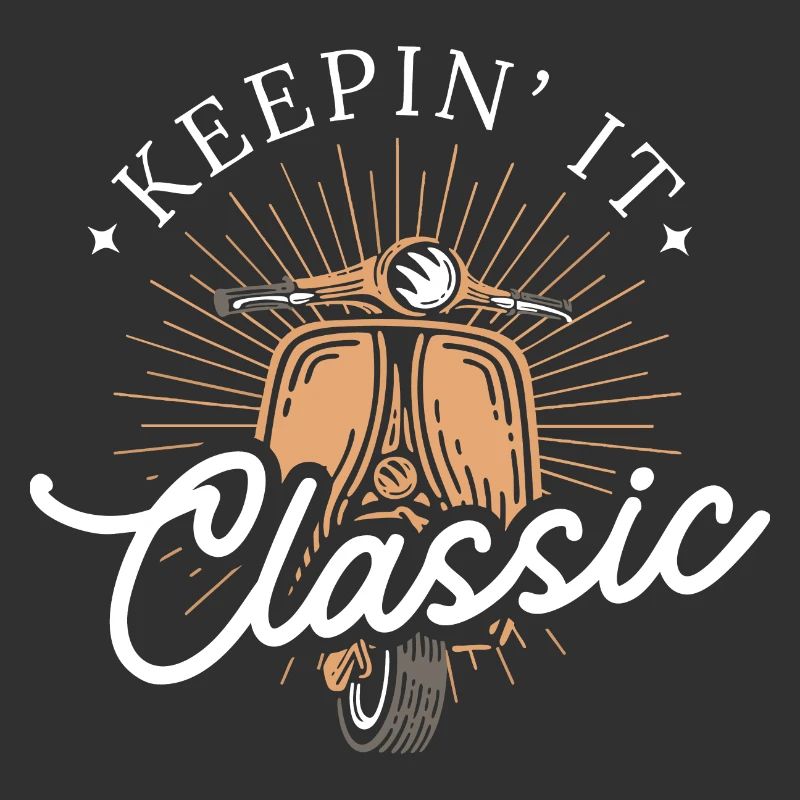 Keepin' It Classic – Retro Scooter