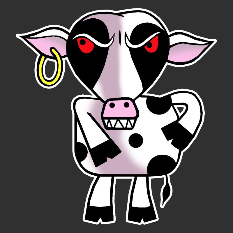 Vache en colère