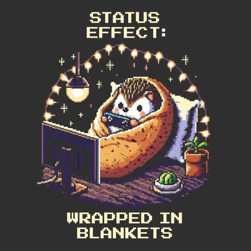 Status: Snuggled up in blankets