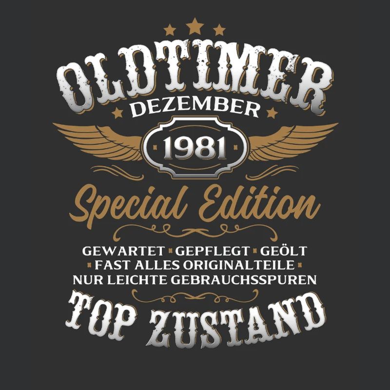 44. Geburtstag Geschenk Oldtimer Dezember 1981