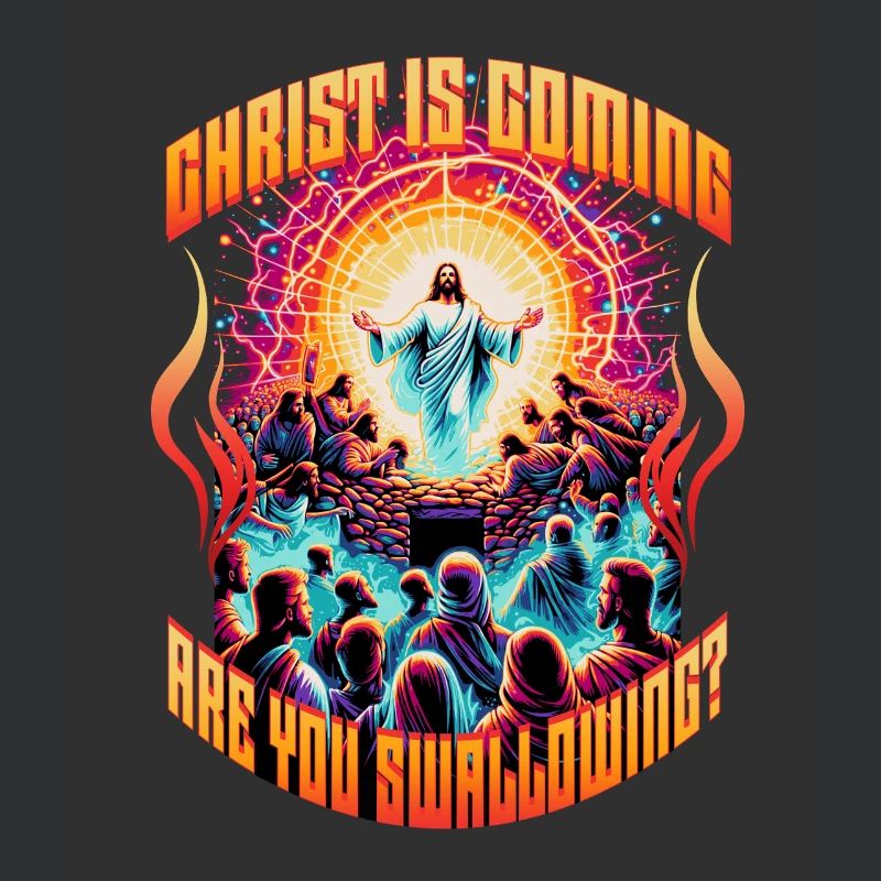 Le Christ arrive. Tu avale ? Inutilisable