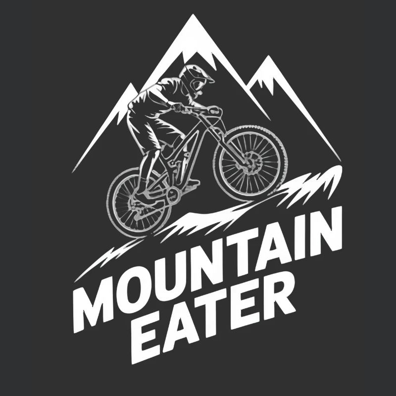 VTT, Descente, Action du cyclisme