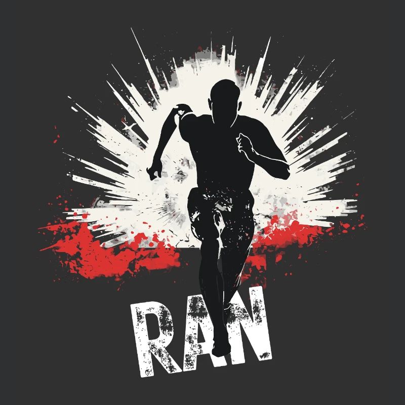 Running Jogging Runner Sprint Design