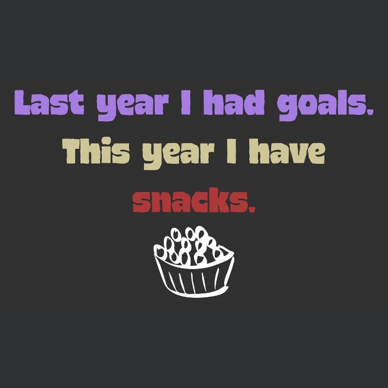 Lustiger Neujahrsspruch - Snack