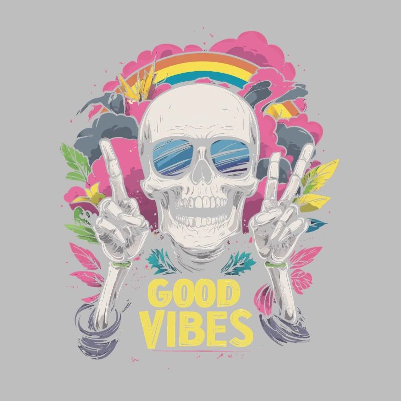 Skull Regenbogen