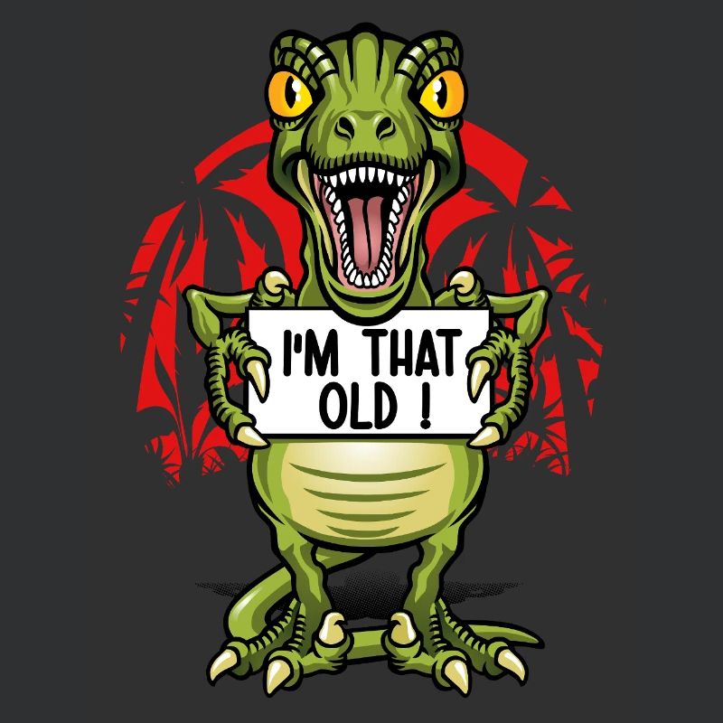 Ich bin ein alter Dinosaurier
