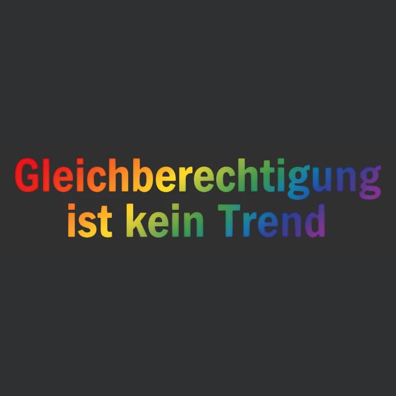 Equality is not a trend