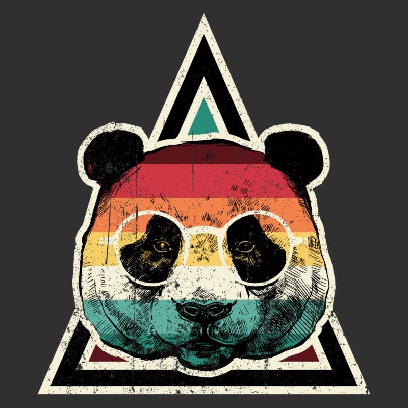 Rainbow Panda Prism