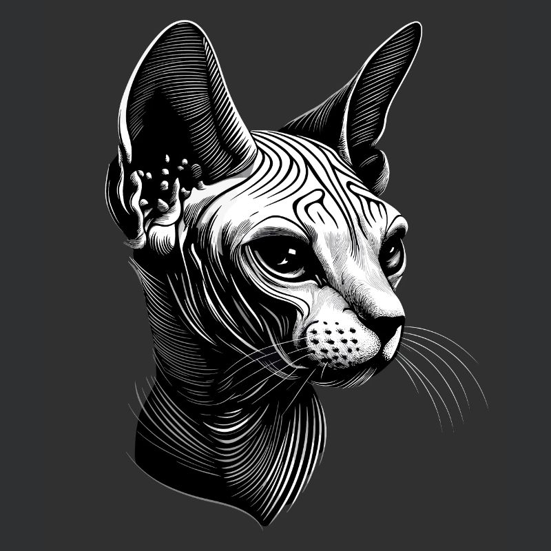 Chat Sphynx Chat Sphynx Chat Canadien Mignon Sphinx
