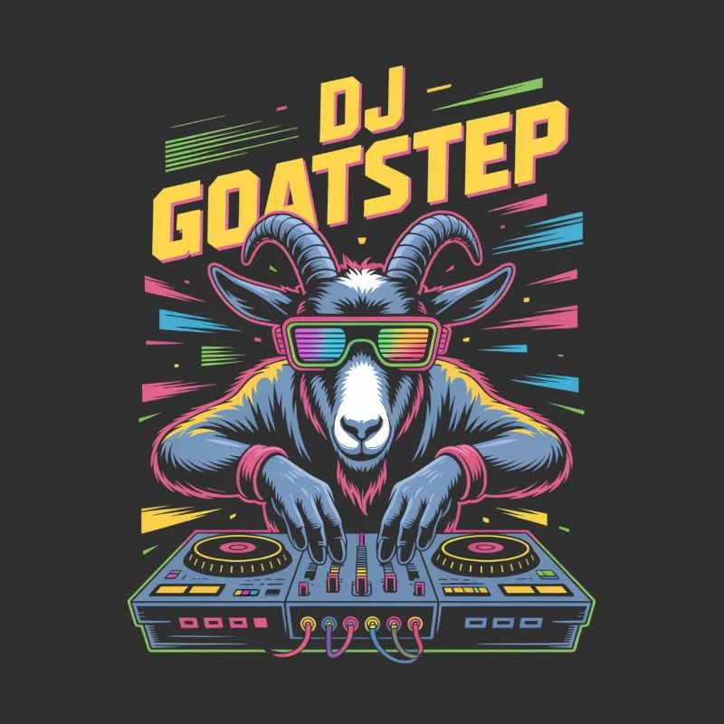 DJ Goatstep Chèvre Rave EDM Dubstep Vibes