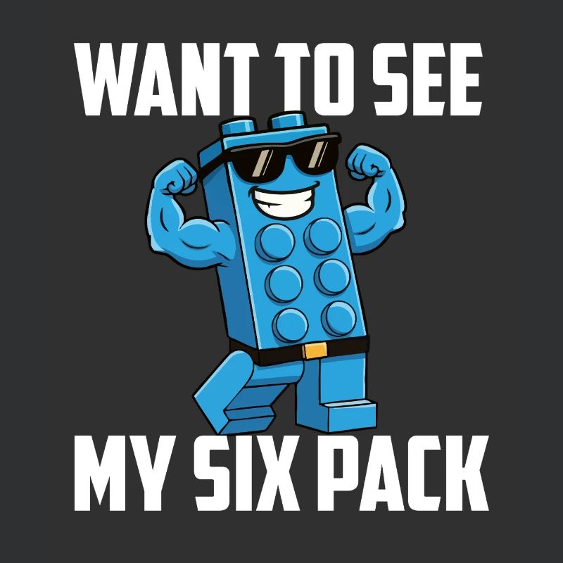 Willst du meinen Sixpack Brick Builder Block sehen 