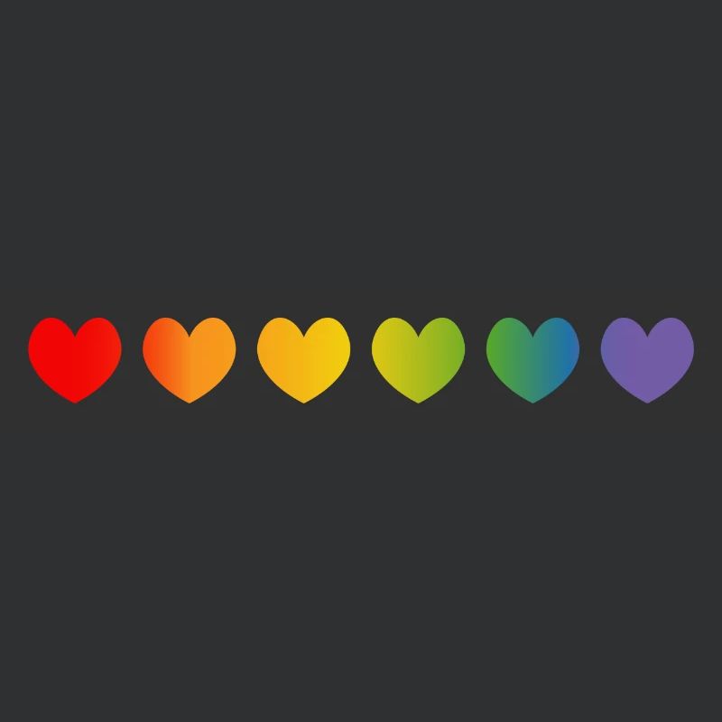 Regenbogenherzchen Verlauf