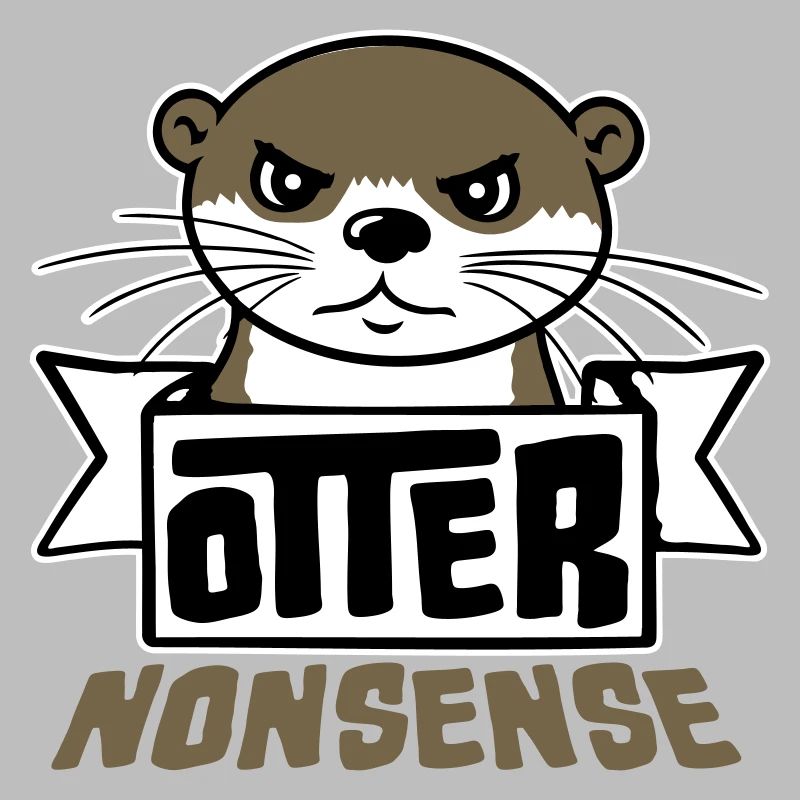 N’importe quoi de loutre, jeu de mots drôle, expression d’amour de la loutre