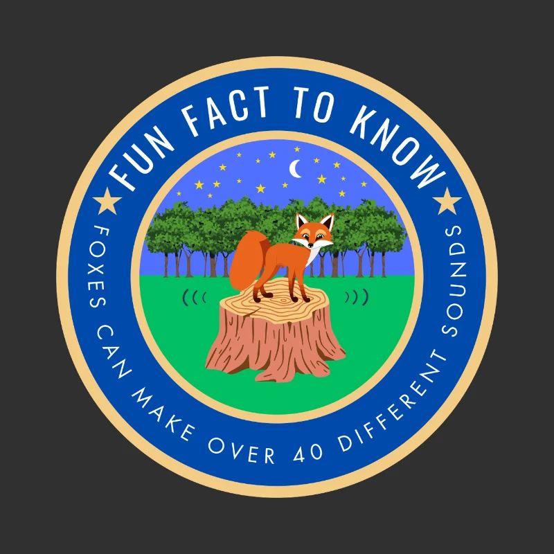 Foxes can make over 40 different sounds