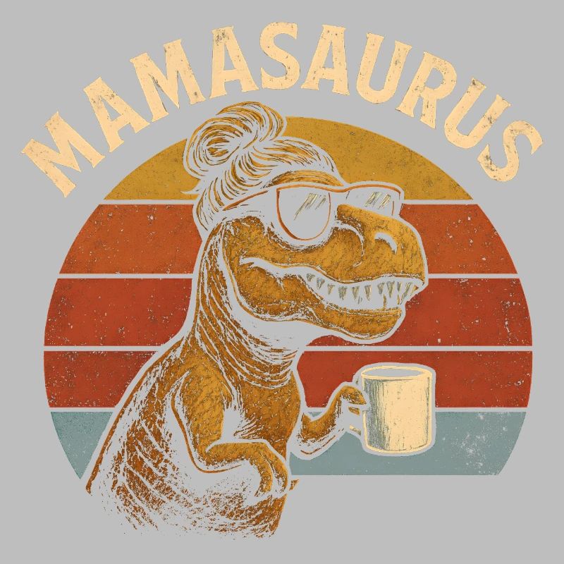 Mamasaurus Mama Mutter Geschenkidee Humor Lustig