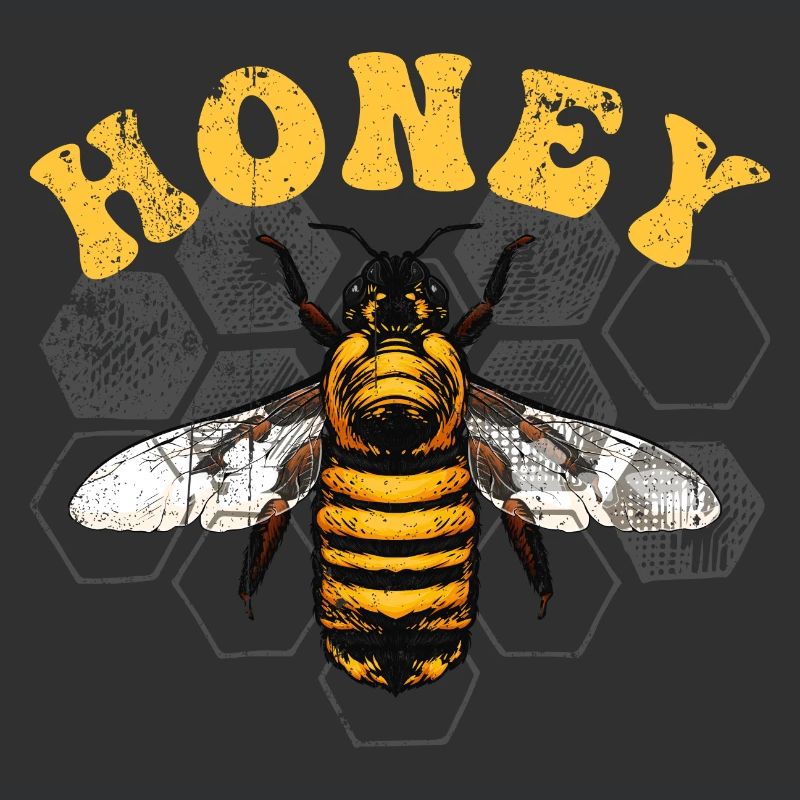 Honey Bee on Hex Grid