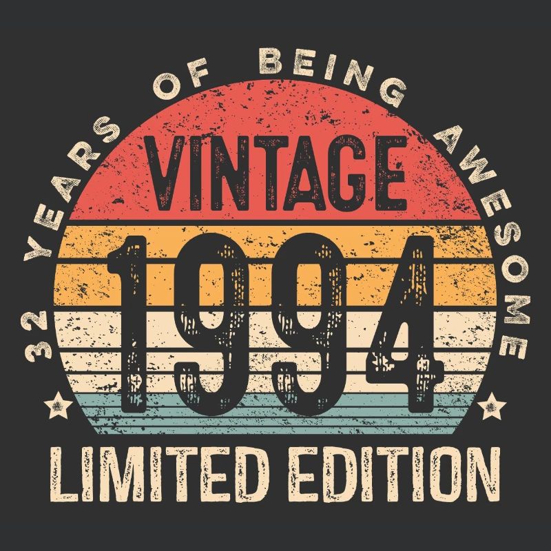 32e anniversaire Né en édition limitée 1994