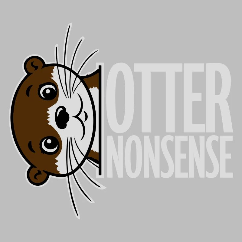 N’importe quoi de loutre, jeu de mots drôle, expression d’amour de la loutre
