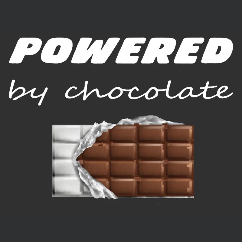 Powered by Chocolate Chocolate Bar Design