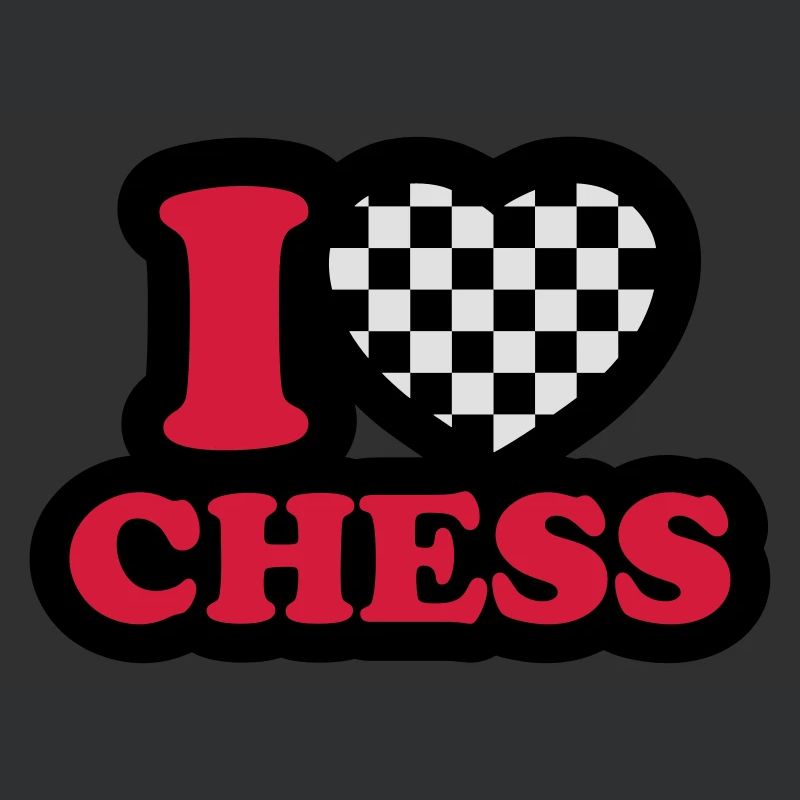 I love chess - J'aime échecs.
