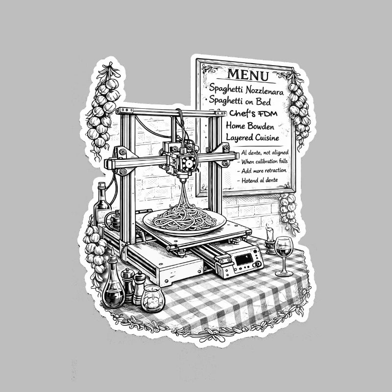 Spaghetti-3D-Drucker