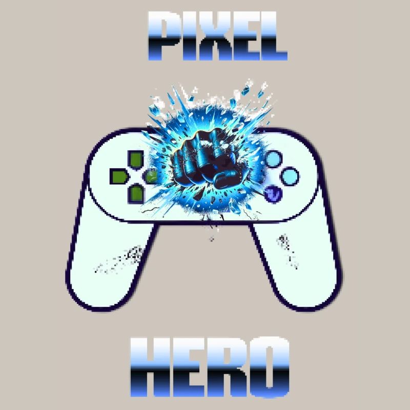 Pixel Hero - Retro Gaming Controller