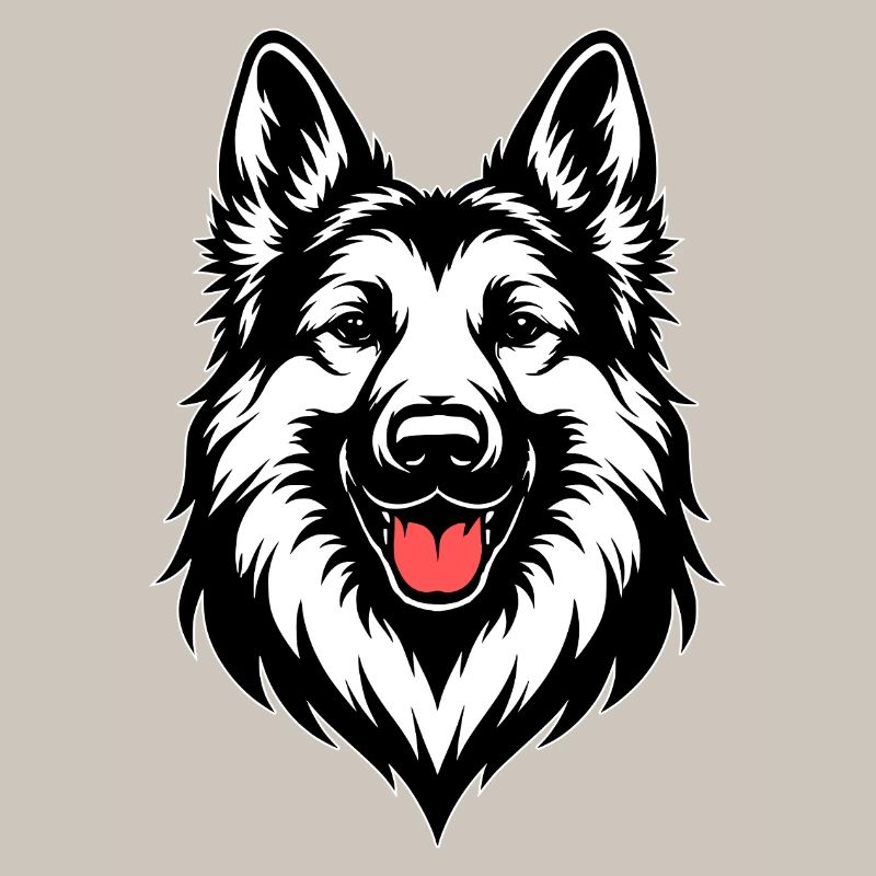 Deutscher Schäferhund Design