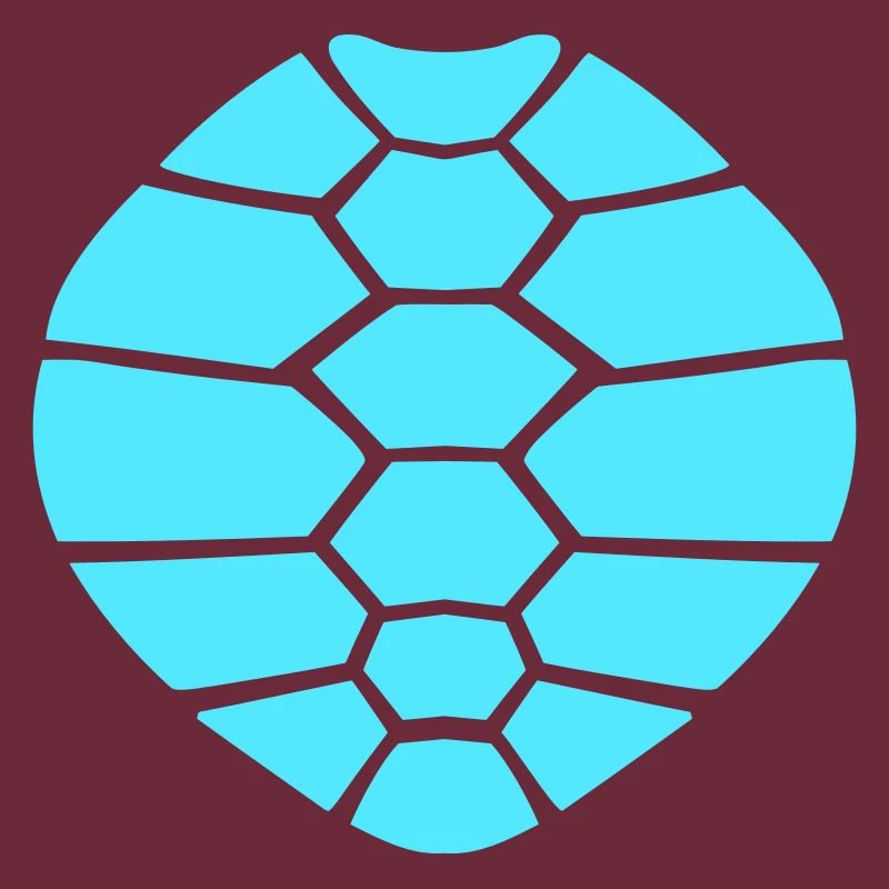 Turtle shell pattern turtle icon cool
