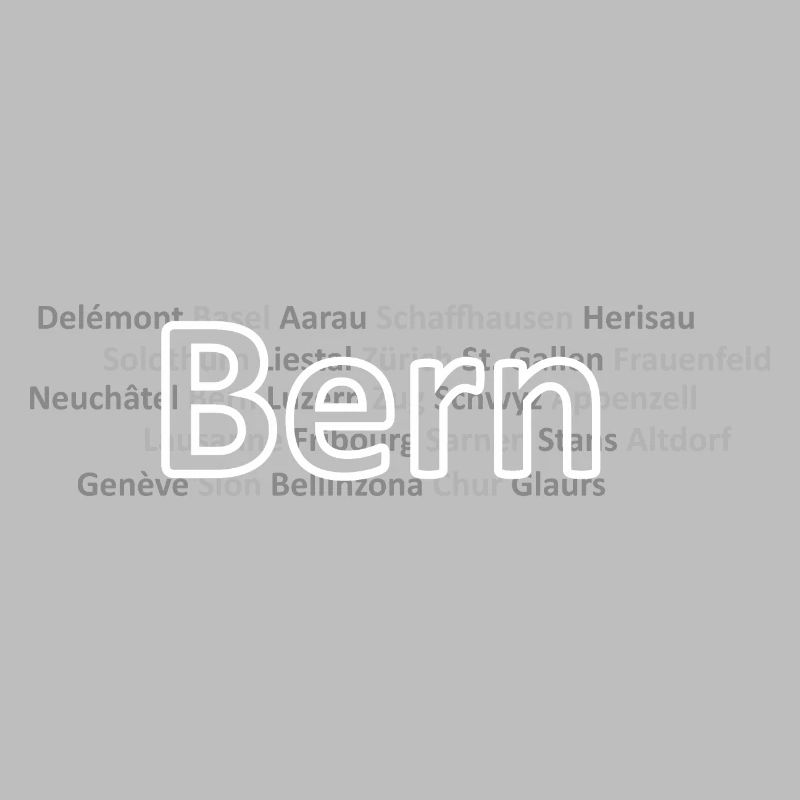 Schweizer Städte Bern