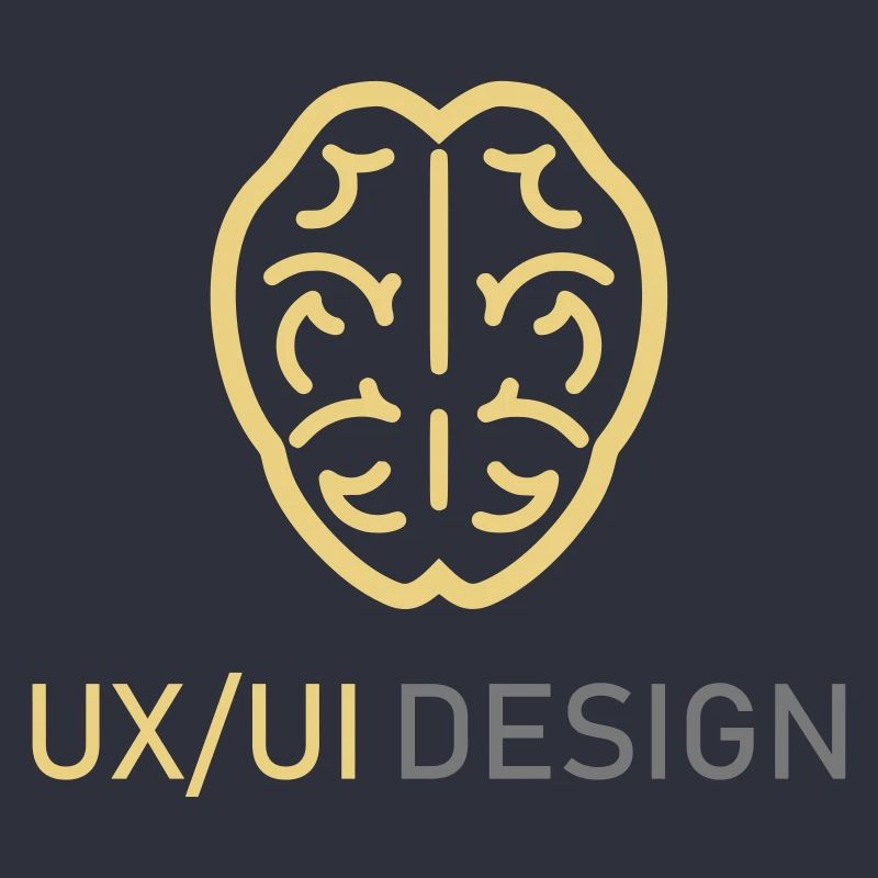 UX UI Design Logo Programmation Pensée Cérébrale