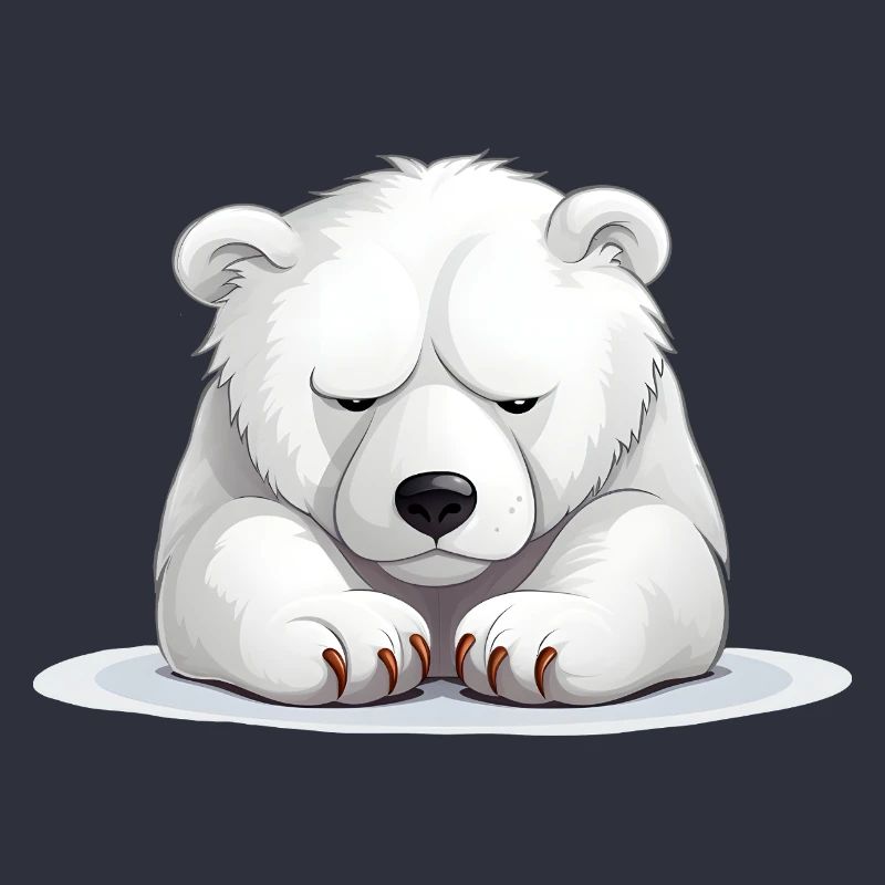 Grumpy Eisbär