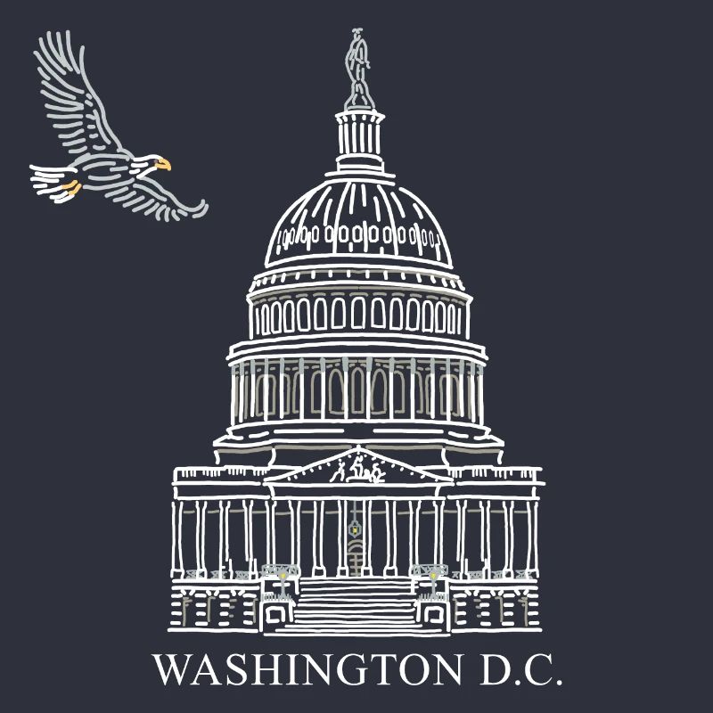 Washington D.C., Capitol Structure, Bald Eagle