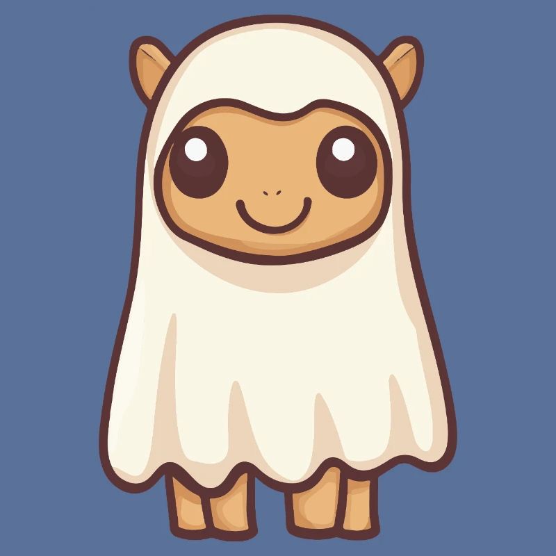 Camel Halloween Ghost