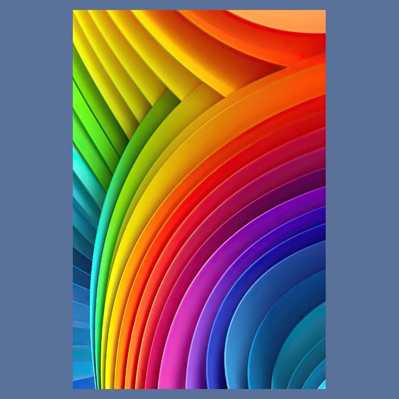 Rainbow Reverie: Impression colorée LGTBQ + Pattern Art