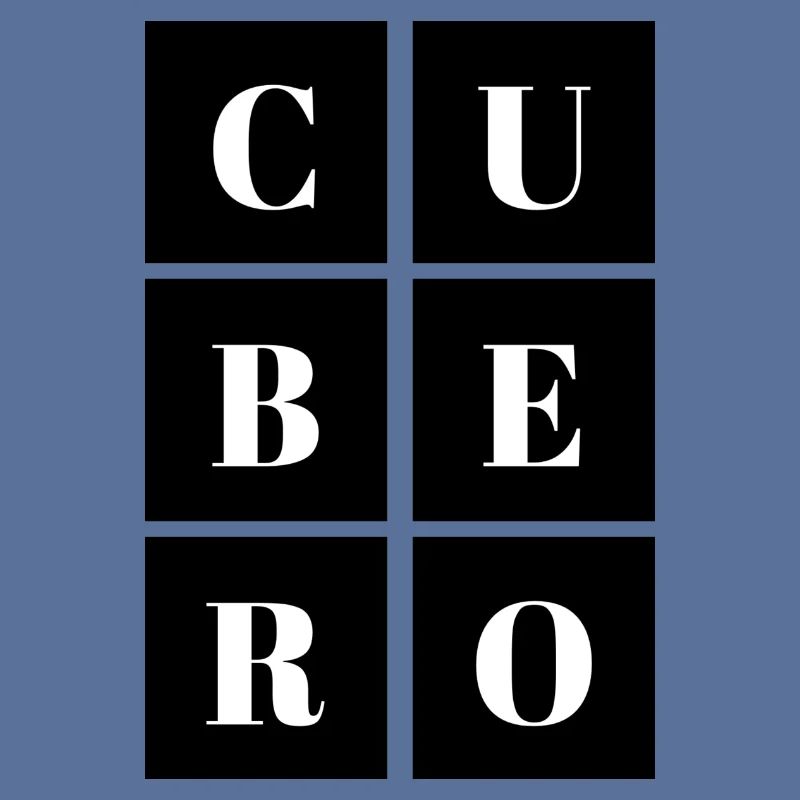 Black & White Square Cube