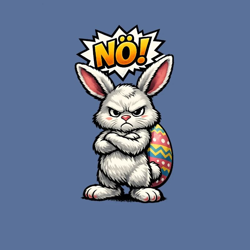 Nope Easter Bunny Easter