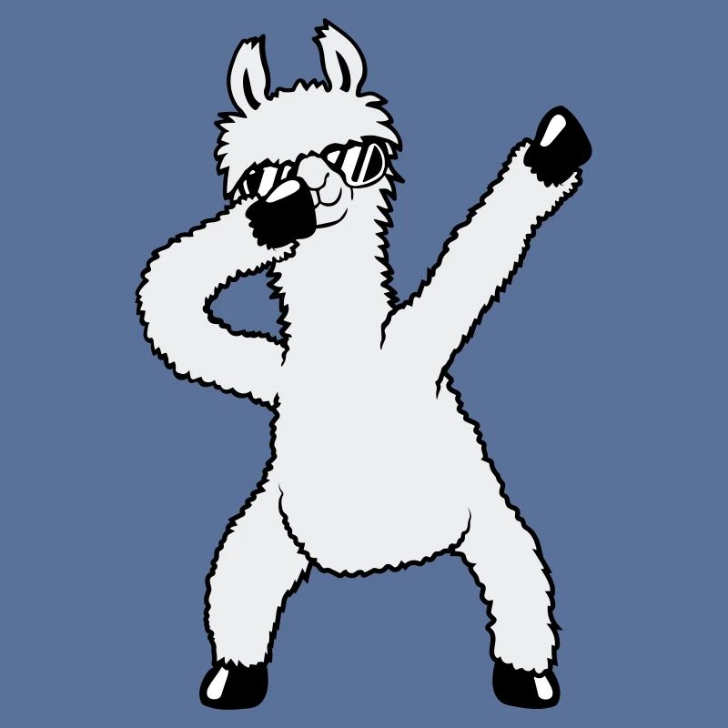 Funny Dabbing Dab Dance Llama Cool Sunglasses