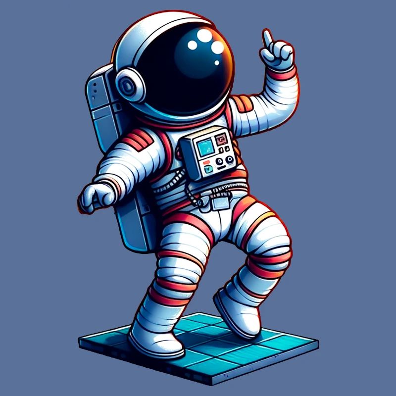 Héros De L'Espace - Mignon Astronaut