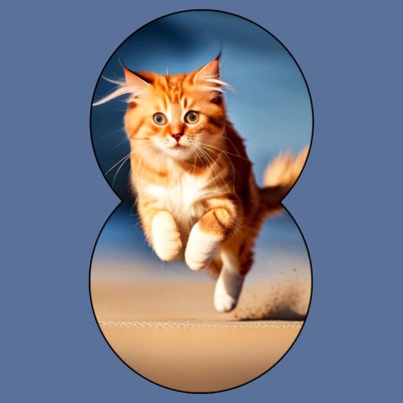 Chat en cours d’exécution 7
