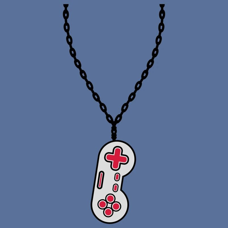 Halskette Schmuck alter Controller