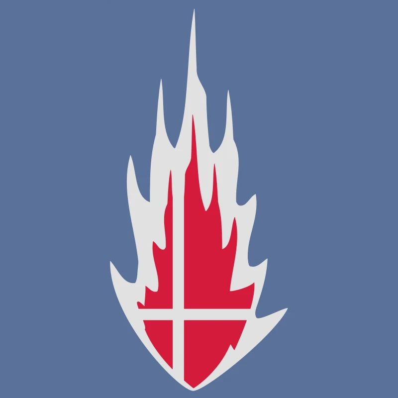 Denmark Danmark Fire Flame Design