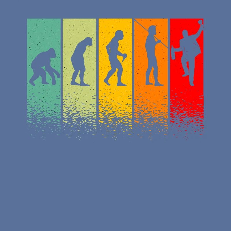 Evolution Geschenk Humor Aperitif Retro