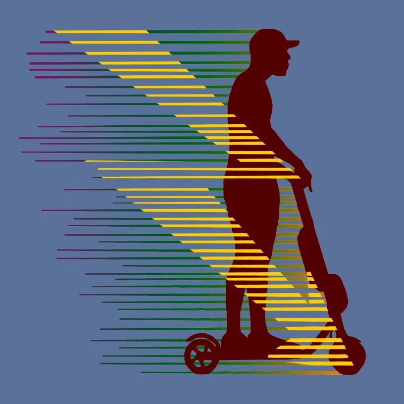 Electricscooter E-Roller Cityroller idée cadeau b