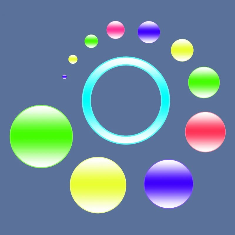 Neon Orbit Ringburst