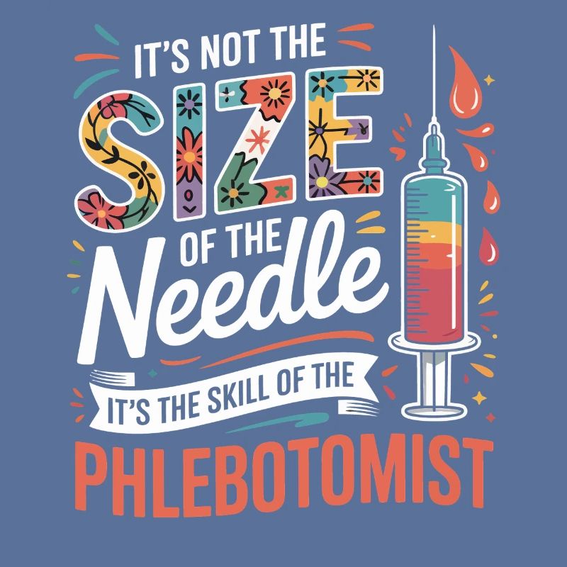 Size doesn't count: phlebotomist art