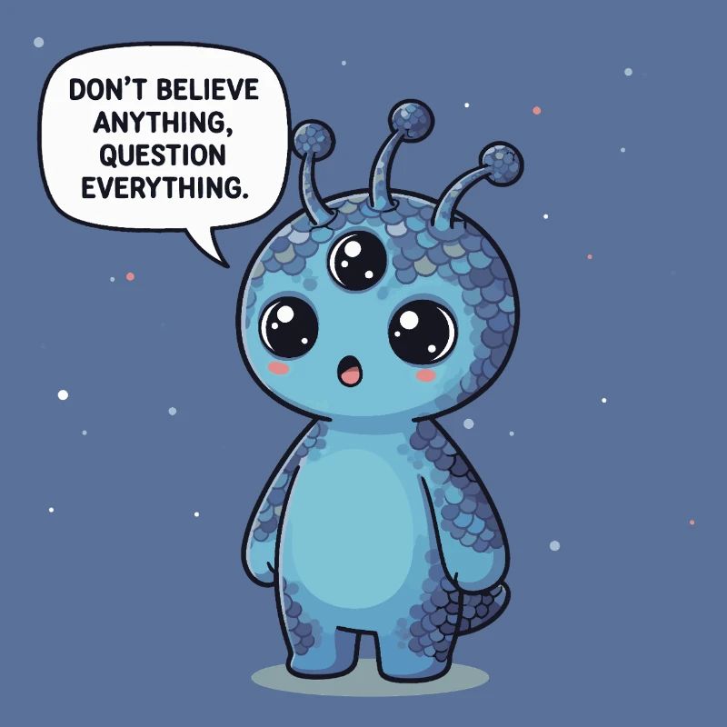Extraterrestre mignon : Déclaration - Remettez tout en question