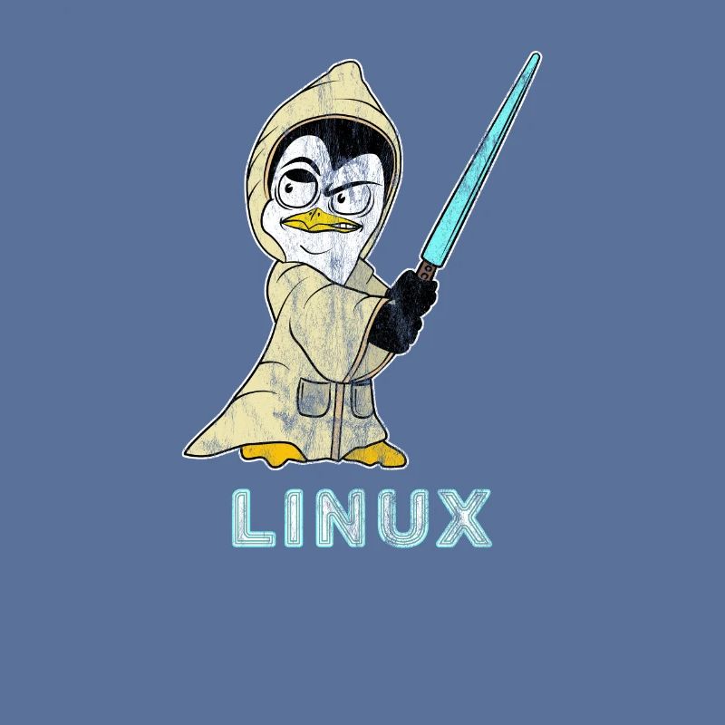 Nerd Linux informaticien développeur de logiciels Linux