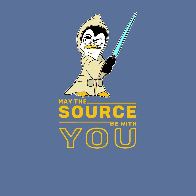 IT nerd Linux Linux penguin geek ingénieur logiciel